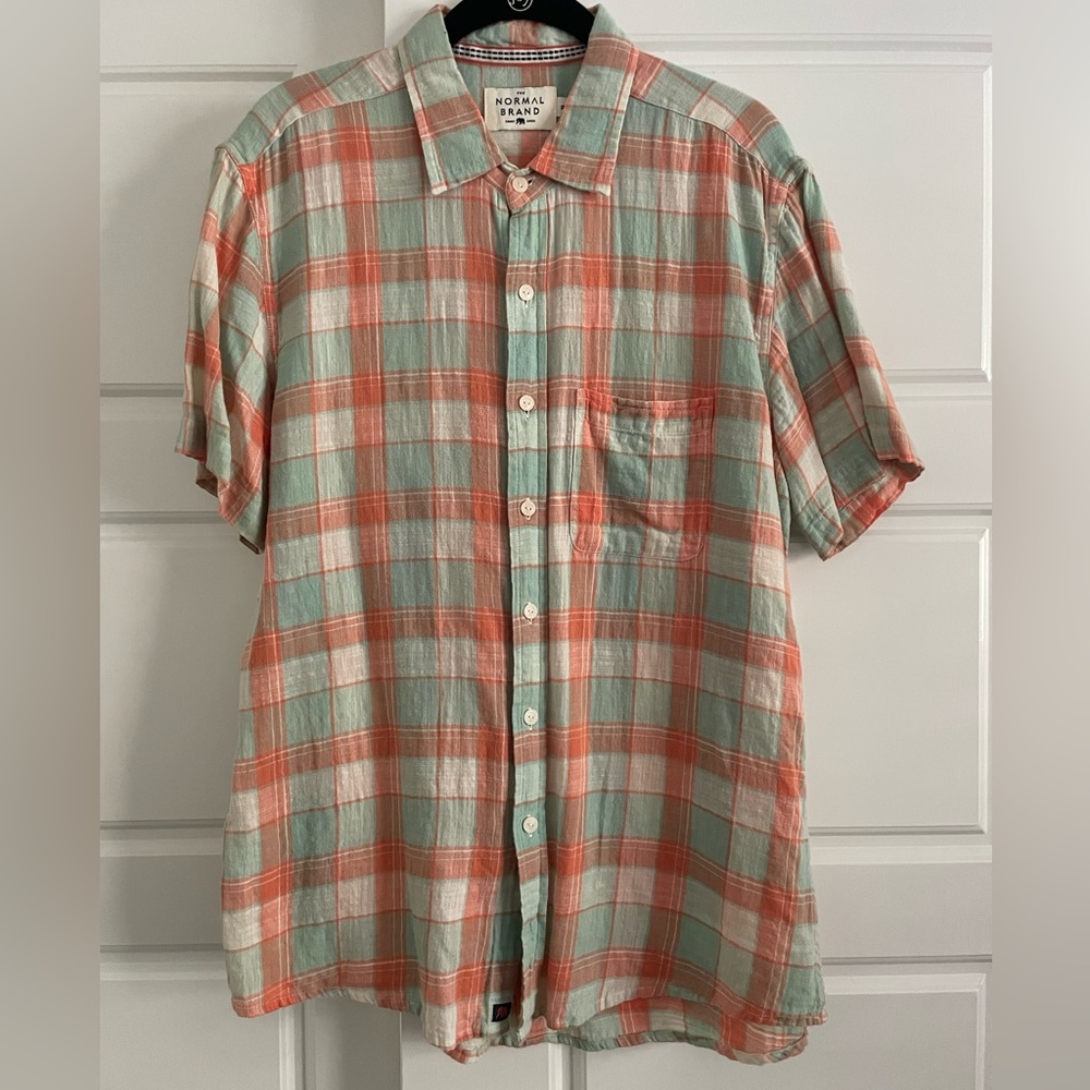 The Normal Brand Short Sleeve Button Down